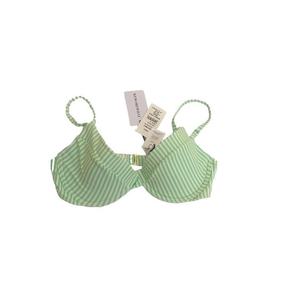 We Wore What Vintage Striped Demi Bikini Top - Picture 2 of 4